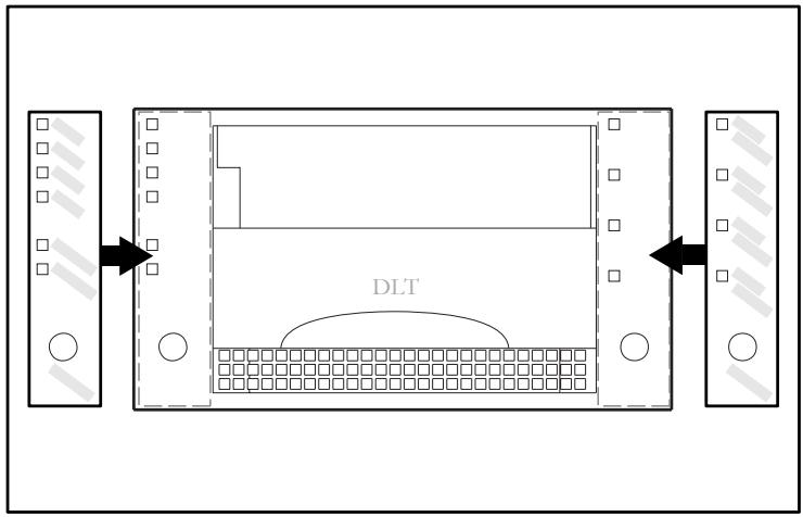 HP STORAGEWORKS DLT VS80 TAPE DRIVE - Connexion d'une seule unité - 1