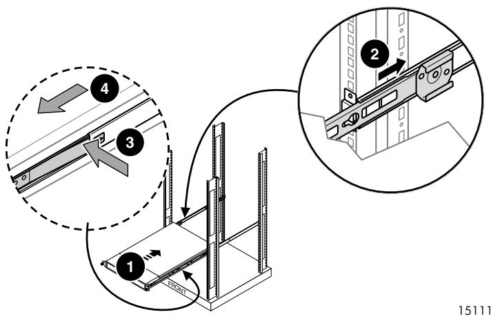 HP STORAGEWORKS RACK-MOUNT KITS - Pour terminer l'installation - 1