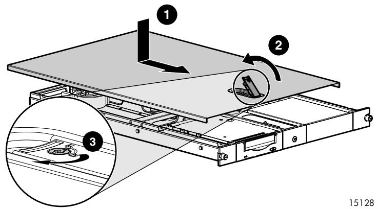 HP STORAGEWORKS RACK-MOUNT KITS - Installation d'une seconde unité de sauvegarde sur cartouche - 13