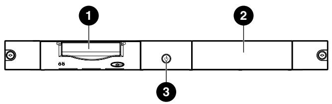 HP STORAGEWORKS RACK-MOUNT KITS - Éléments du boîtier de stockage sur cartouche - 1