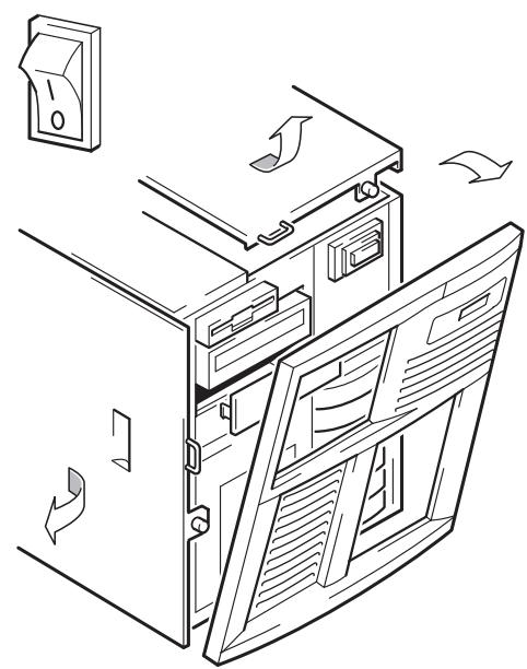 HP STORAGEWORKS ULTRIUM 215 TAPE DRIVE - Etape 2 : Vérifier l'adresse SCSI du lecteur - 1