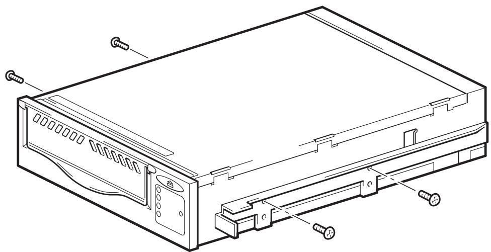 HP STORAGEWORKS ULTRIUM 215 TAPE DRIVE - Etape 3 : Préparer la baie de montage - 2