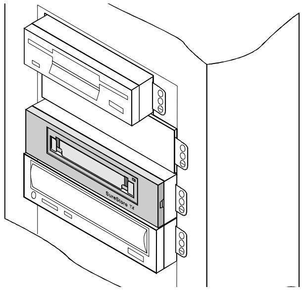 HP SURESTORE T4 TAPE DRIVE - Installation d'un lecteur de bande interne - 3
