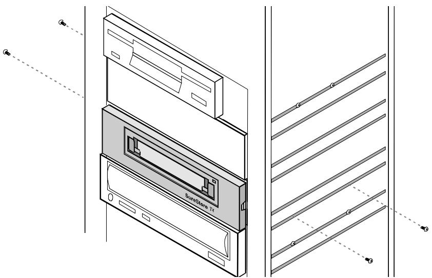 HP SURESTORE T4 TAPE DRIVE - Installation d'un lecteur de bande interne - 1