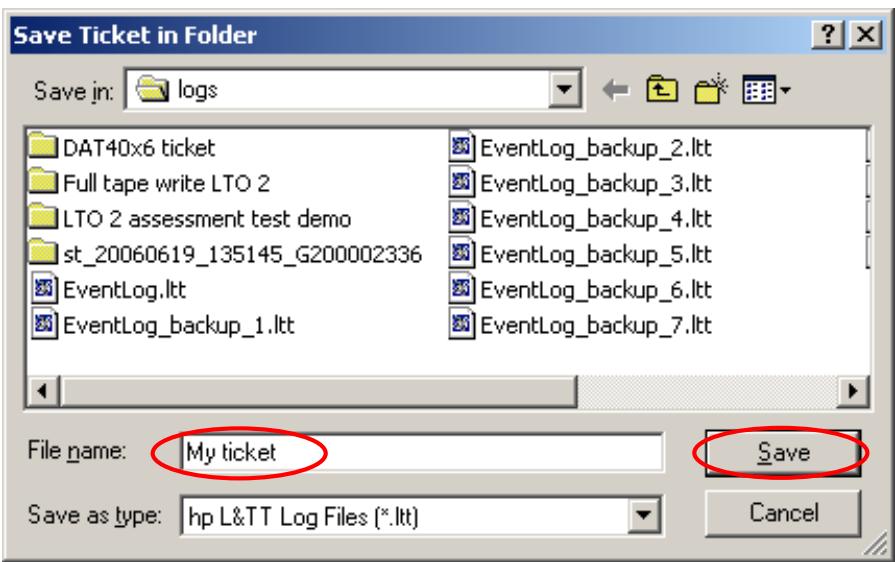 HP 20C OPTICAL DISK JUKEBOX - Comment envoyer un "support ticket" par e-mail ? - 2