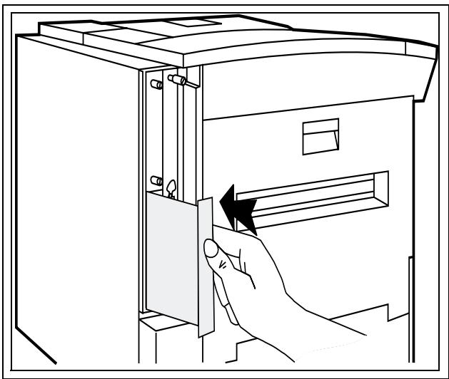 HP JETDIRECT 400N PRINT SERVER - Installation d'une carte dans le logement inférieur des imprimantes HP LaserJet série 4Si ou dans n'importe quel logement des imprimantes série 5Si - 2