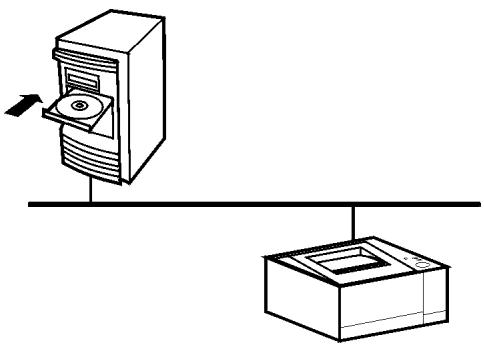 HP JETDIRECT 615N PRINT SERVER FOR FAST ETHERNET - Ajout de l'imprimante à votre serveur de réseau ou à votre système réseau - 1