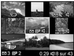 HP PHOTOSMART M517 - Visualisation de miniatures - 1