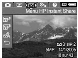 HP PHOTOSMART M517 - Menu de l'appareil photo - 3