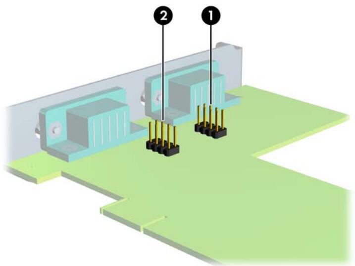 HP RP3000 POINT OF SALE SYSTEM - Configuration de l'alimentation vers un port série - 8