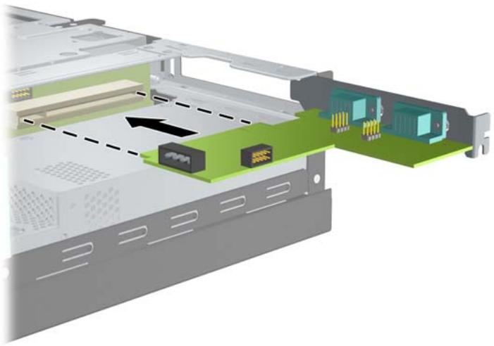 HP RP3000 POINT OF SALE SYSTEM - Installation et retrait d'une carte PCI ou d'une carte PCI Express x1 - 4