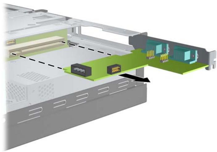HP RP3000 POINT OF SALE SYSTEM - Installation et retrait d'une carte PCI ou d'une carte PCI Express x1 - 3