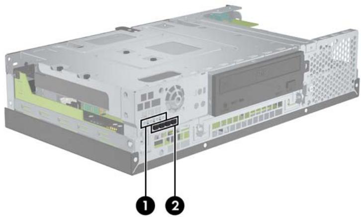 HP RP3000 POINT OF SALE SYSTEM - Installation et retrait d'unités - 1