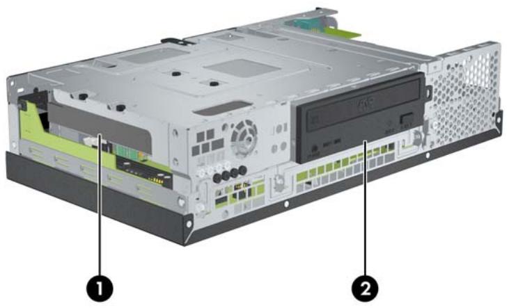HP RP3000 POINT OF SALE SYSTEM - Emplacements des unités - 1