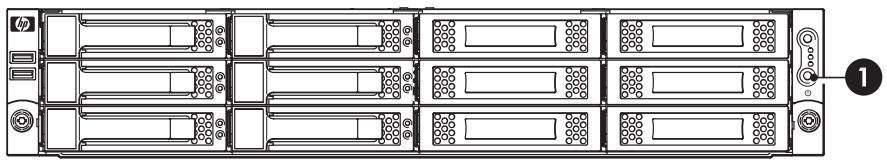 HP STORAGEWORKS D2D4000 BACKUP SYSTEM - Mise sous tension du HP D2D - 1