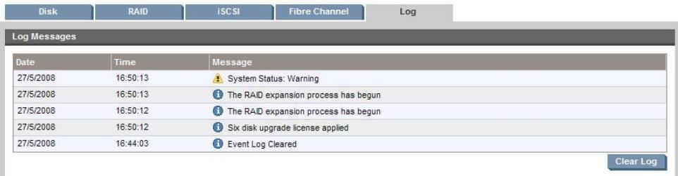 HP STORAGEWORKS D2D4000 BACKUP SYSTEM - Achévement de l'extension du RAID - 3