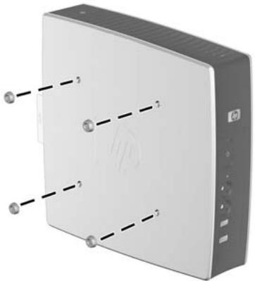 HP T5630 THIN CLIENT - Installation des pieds protecteurs - 1