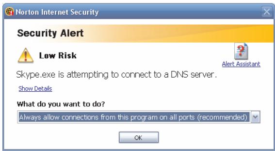 HP TRAVEL PHONE - Avertissements du logiciel antivirus - 3
