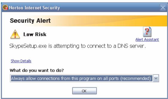 HP TRAVEL PHONE - Avertissements du logiciel antivirus - 2