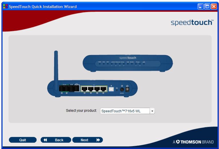 THOMSON SPEEDTOUCH 706 WL - Premier lancement du CD - 4