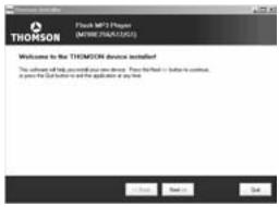 THOMSON M100E - Écran de Bienvenue - 1