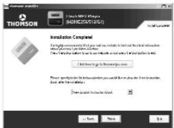 THOMSON M200E512 - Installation terminée - 1