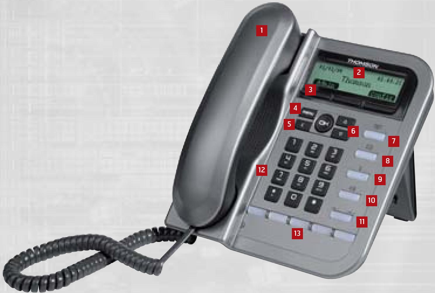 THOMSON ST 2022 - - Présentation de votre téléphone - 1