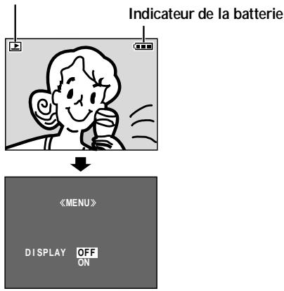 THOMSON VMD912 - Suppression de l'affichage sur écran - 1
