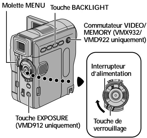 THOMSON VMD912 - Verrouillage de l'iris - 1