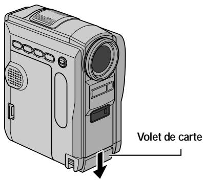 THOMSON VMD912 - Insertion d'une carte mémoire /Ejection d'une carte mémoire (VMX932/VMD922 uniquement) - 1