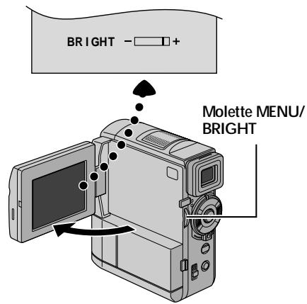 THOMSON VMD912 - Ajustement de la luminosité de l'affichage - 1