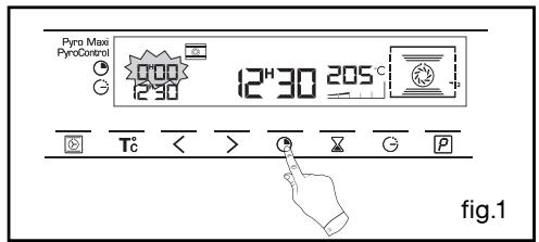 Pyro Maxi PyroControl 000 12:30 12"30 205°C Tc < > P fig.1
