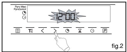 THOMSON BOT68PXD - • How to set the time - 5