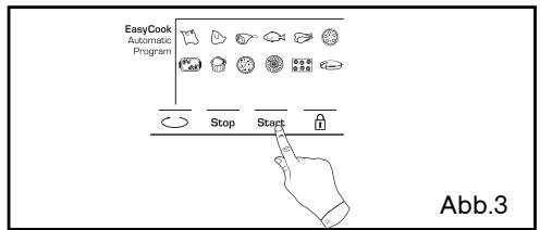 EasyCook Automatic Program Stop Start Abb.3