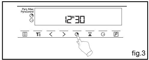 THOMSON BOT68PXD - • How to set the time - 3