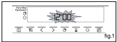 THOMSON BOT68PXD - • How to set the time - 1
