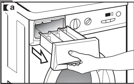 THOMSON WFT6412I - REINIGUNG DES BEHÄLTERS FÜR WASCHMITTEL - 1