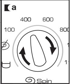 THOMSON WFT6412I - SPIN SPEED SELECTION - 1