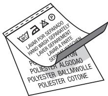 THOMSON WFT6412I - c Sort the laundry by colour - 1