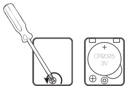 THOMSON CP280 - CHANGING THE BACK-UP BATTERY - 1