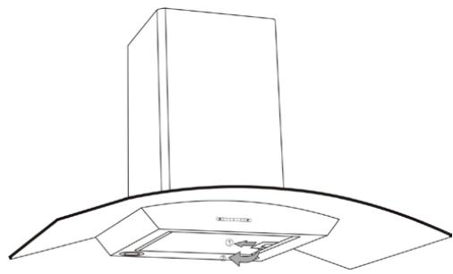 BRANDT AD 1186 X - - Desmontagem dos filtros cassete - 1