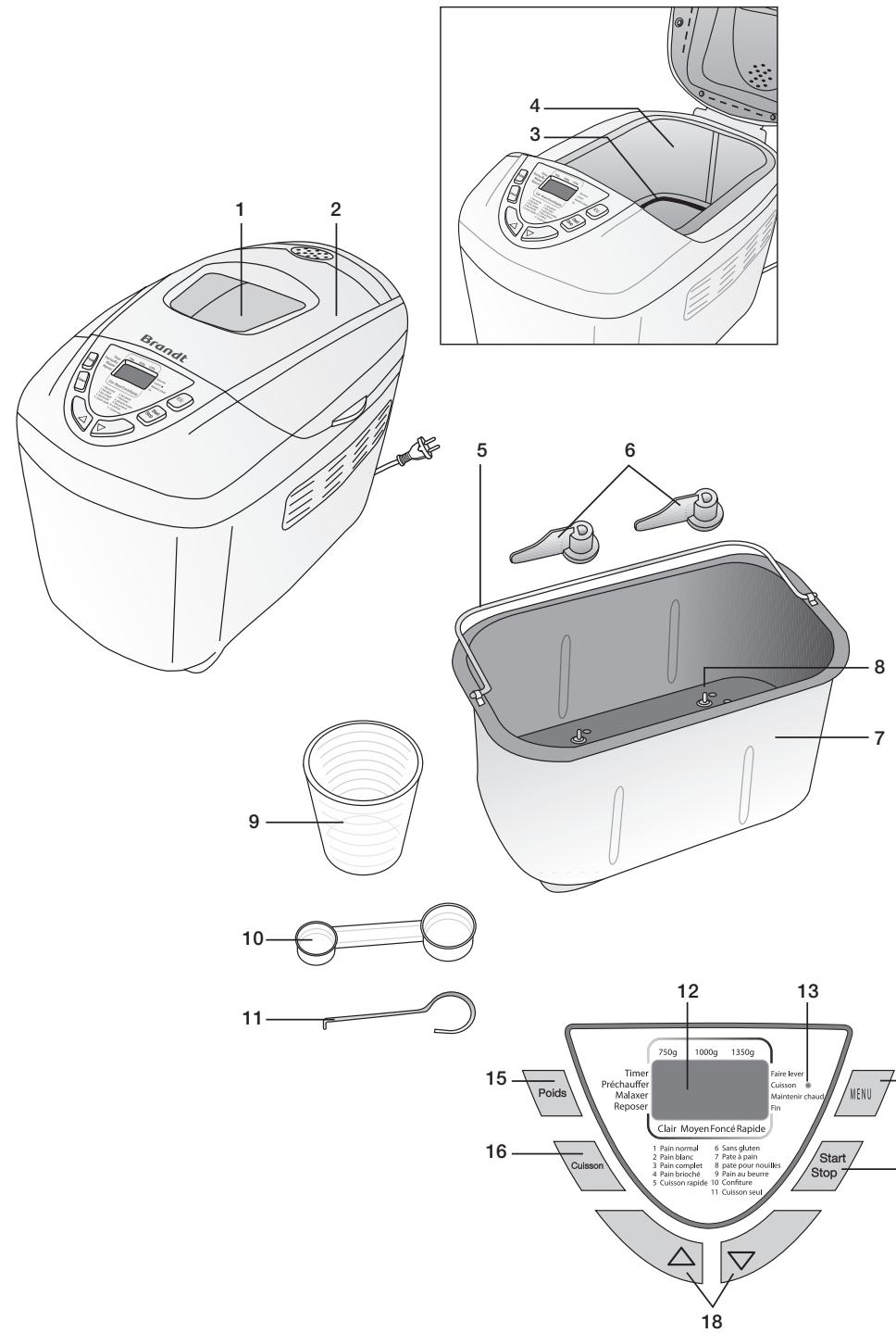 BRANDT MP850 - 2