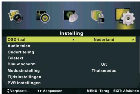 BRANDT B3228HD - - Audio talen (in de DTV-modus) - 1