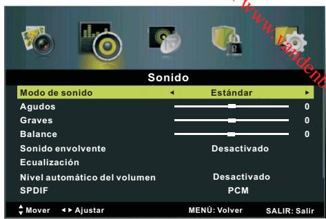 BRANDT B3228HD - - Tipo de sonido (En el modo DTV) - 1