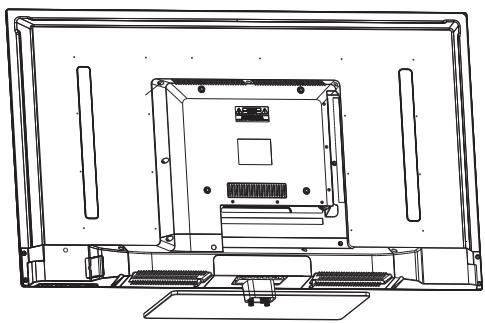 BRANDT B4027FHD - De tv gegen een wand bevestigen - 1