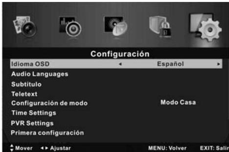 BRANDT B4027FHD - Audio Languages (En el modo DTV) - 1