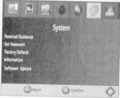 BRANDT BTR1202HD - Menu System - 1