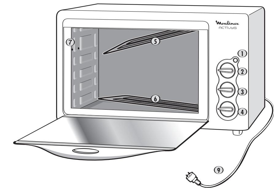 MOULINEX OVEN ACTIVYS AHK1 - 1