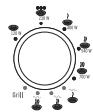 MOULINEX MW2201 - Dostosowanie czasu / mocy - 1