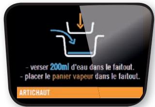 MOULINEX COOKEO CE701100 - menu on /off - 91